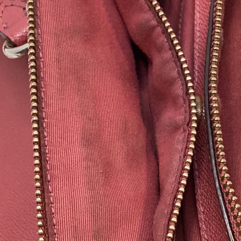 🍄 Coach Rose Leather Shoulder Bag - Picture 14 of 16